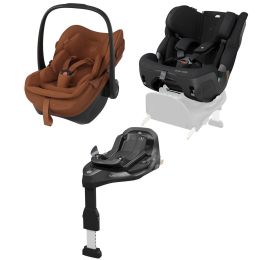 Maxi Cosi Pebble Slide Pro Family Bundle Copper Terra