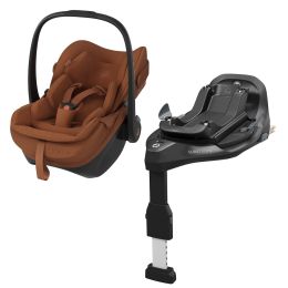 Maxi Cosi Pebble Slide Pro Car Seat & FamilyFix Slide Pro Base Copper Terra