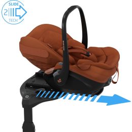 Maxi Cosi Pebble Slide Pro Car Seat & FamilyFix Slide Pro Base Copper Terra