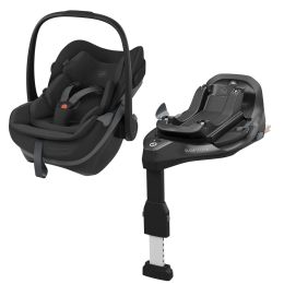 Maxi Cosi Pebble Slide Pro Car Seat & FamilyFix Slide Pro Base Onyx Black
