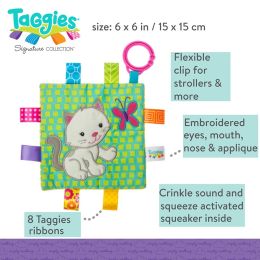 Taggies Crinkle Me Sensory Toy Kitty