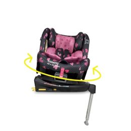 Cosatto All In All 360 Rotate Car Seat Charcoal Lighthearted