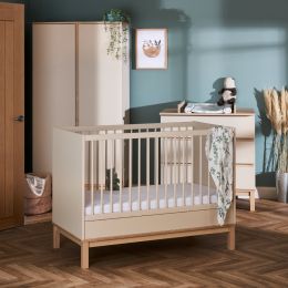 Obaby Astrid Mini Cot 3 Piece Room Set Satin