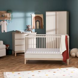 Obaby Astrid Cot Bed 3 Piece Room Set Satin