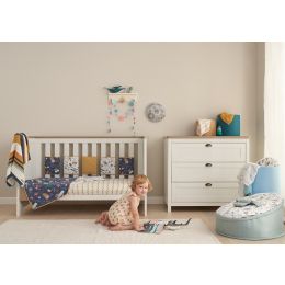 Tutti Bambini Changing Mat Our Planet Ocean White