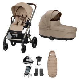Cybex Balios S Lux 8 Piece Bundle Almond Beige