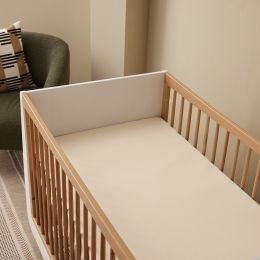 Snuz 2 Pack Cot/Cot Bed Fitted Sheets Cashmere