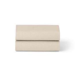 Snuz 2 Pack Crib Fitted Sheets Sand