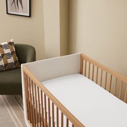 Snuz 2 Pack Cot/Cot Bed Fitted Sheets White
