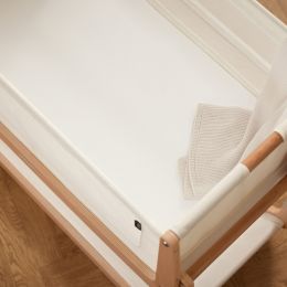 Snuz 2 Pack Crib Fitted Sheets White