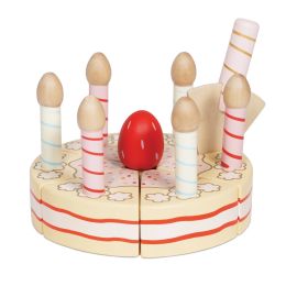 Le Toy Van Sliceable Birthday Cake & Candles