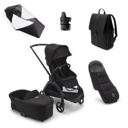 Bugaboo Dragonfly Essential Bundle Midnight Black