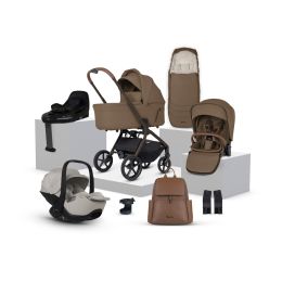 Silver Cross Breez Ultimate 360 Car Seat Bundle Maple