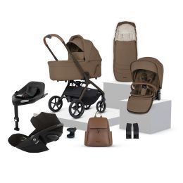 Silver Cross Breez Cybex Cloud G Travel System Bundle Maple