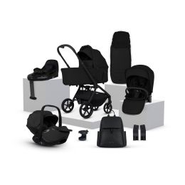 Silver Cross Breez Ultimate 360 Car Seat Bundle Onyx