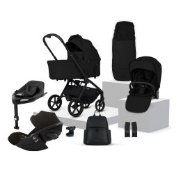 Silver Cross Breez Cybex Cloud G Travel System Bundle Onyx
