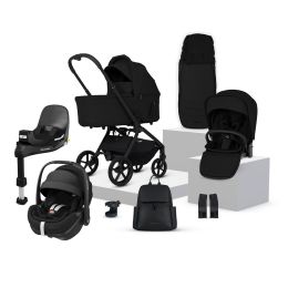 Silver Cross Breez Maxi Cosi Pebble 360 Pro2 Travel System Bundle Onyx