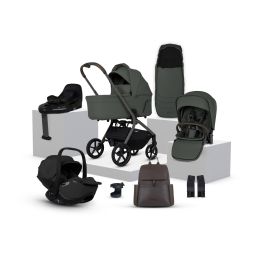 Silver Cross Breez Ultimate 360 Car Seat Bundle Pewter (X-Display)