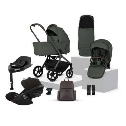 Silver Cross Breez Cybex Cloud G Travel System Bundle Pewter