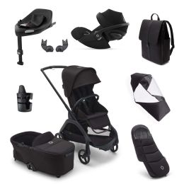 Bugaboo Dragonfly Cybex Cloud G Ultimate Bundle Midnight Black