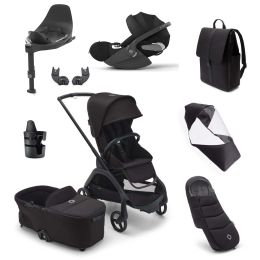 Bugaboo Dragonfly Cybex Cloud T Ultimate Bundle Midnight Black