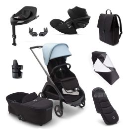 Bugaboo Dragonfly Cybex Cloud G Ultimate Bundle Skyline Blue