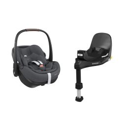 Maxi Cosi Pebble 360 Pro2 Car Seat & FamilyFix 360 Pro Base Twillic Graphite