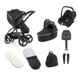 Egg 3 Luxury Maxi Cosi Cabrio Bundle Carbonite