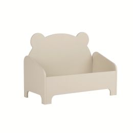 CuddleCo Play House Bear Book Storage Pebble