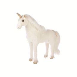 CuddleCo Standing Unicorn Stuffed Animal Gold Dust