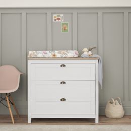 Tutti Bambini Verona Chest Changer White/Oak