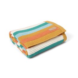 Tutti Bambini Chunky Knitted Baby Blanket Run Wild