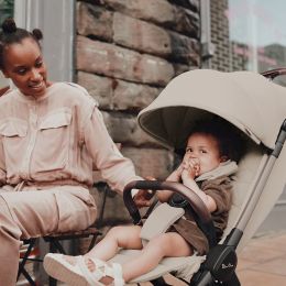 Silver Cross Clic 2 Pushchair & Stroller Bag Latte