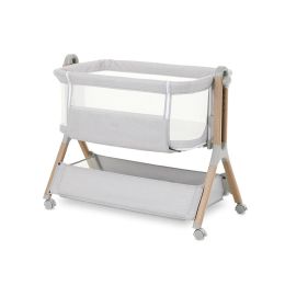 Obaby Cloud Bedside Crib Grey