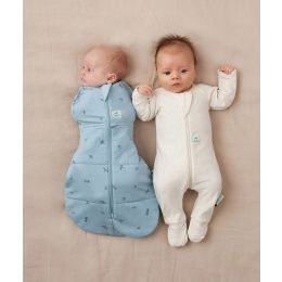 ergoPouch 2.5 TOG 0-3 Months Organic Winter Cocoon Swaddle Sleeping Bag Dragonfly