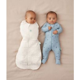 ergoPouch 2.5 TOG 0-3 Months Organic Winter Cocoon Swaddle Sleeping Bag Oatmeal