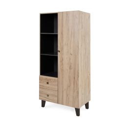 Tutti Bambini Como Wardrobe Distressed Oak/Slate Grey