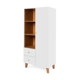 Tutti Bambini Como Wardrobe White/Rosewood