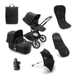 Bugaboo Fox 5 Midnight Black Complete Bundle