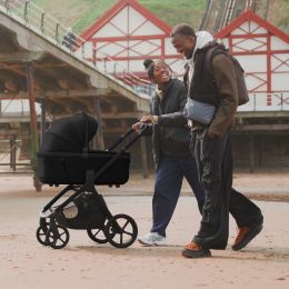 Silver Cross Cove Pram & Pushchair Accessory Bundle Onyx