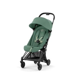 Cybex Coya Pushchair Matt Black Leaf Green