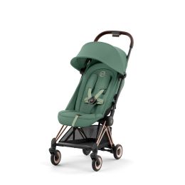 Cybex Coya Pushchair Rosegold Leaf Green