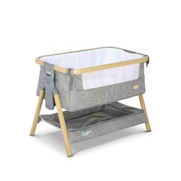 Tutti Bambini Mini Me Play Dolls Crib Oak/Charcoal