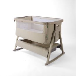 Tutti Bambini Cozee Air 2 Bedside Crib Soft Walnut/Cocoa
