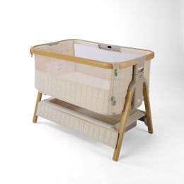 Tutti Bambini Cozee Sense Bedside Crib Toasted Oak/Sand