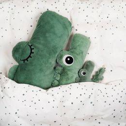 Done By Deer Sensory Rattle Tiny Croco Green