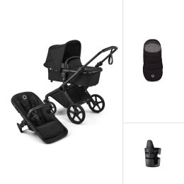Bugaboo Cub Complete Heritage Black Essential Bundle