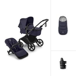 Bugaboo Cub Complete Deep Indigo Essential Bundle