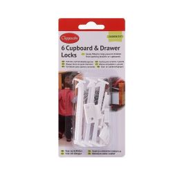 Clippasafe Cupboard And Drawer Locks 6 Pack