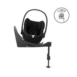 Cybex Priam Travel System Bundle With Cloud T Car Seat & Base Chrome Cozy Beige